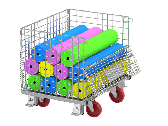 Fabricantes de Gaiolas Galvanizadas com Roda