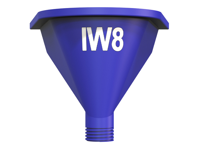 Funil de Abastecimento de Argamassa Fachada