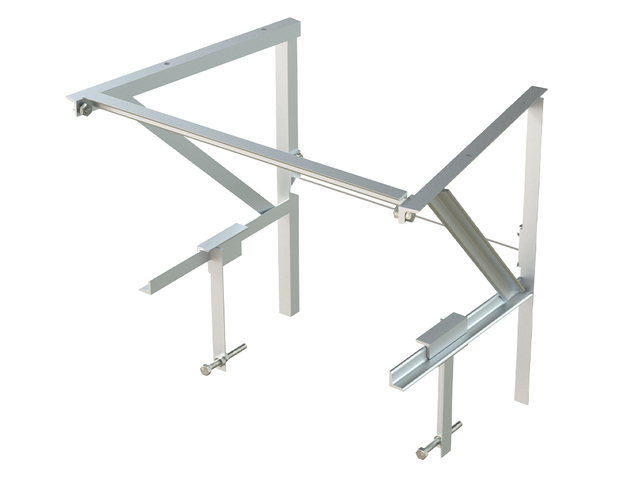 Funil de Abastecimento para Massa Fachada Suporte