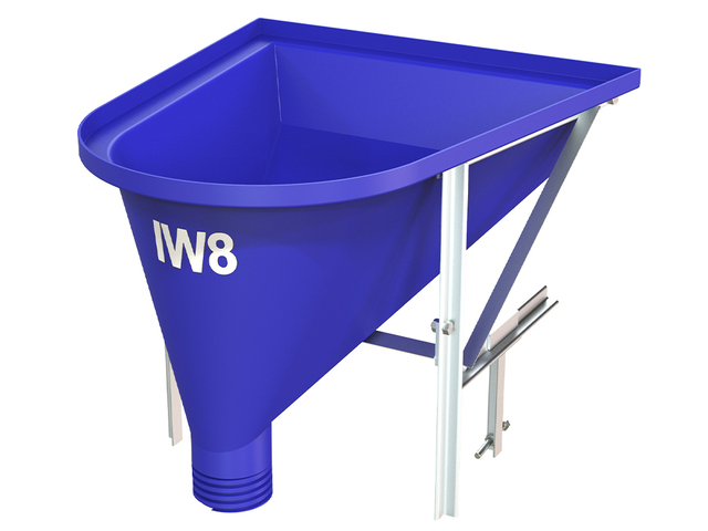 Funil de Argamassa Fachada Reboco