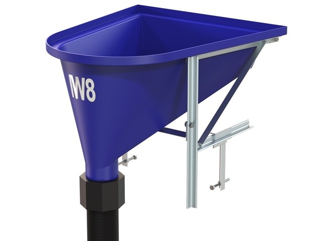 Funil de Argamassa para Reboco Fachada