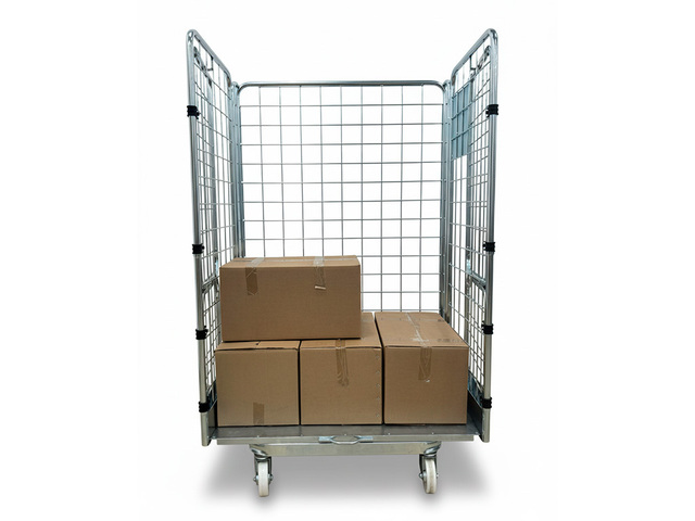 Gaiola Armazenamento com Rodas Transporte