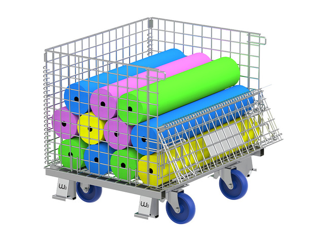 Gaiola com Rodinha para Armazenamento Estoque