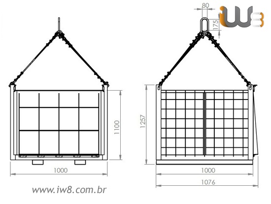 Gaiola de Aço Aramada