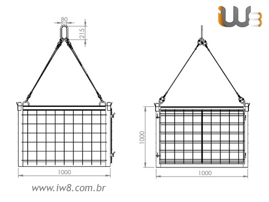 Gaiola de Aço Usada