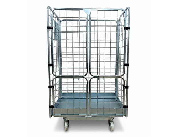 Gaiola de Estoque Armazenagem com Rodas Logística