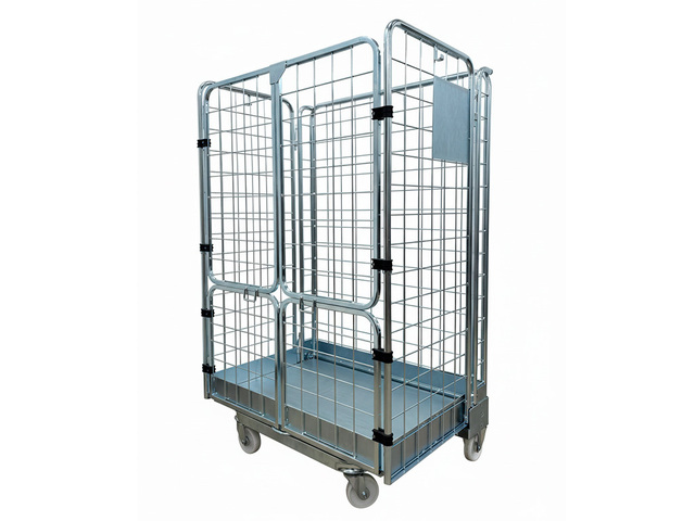 Gaiola de Ferro Armazenagem com Rodas Logística