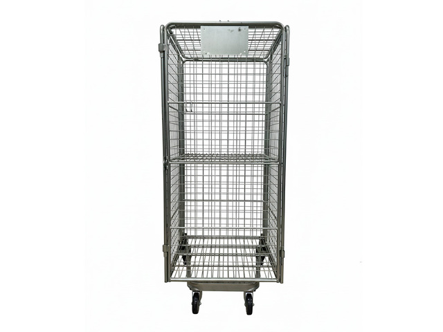 Gaiola de Metal para Armazenamento com Rodas