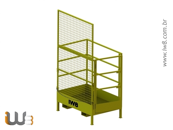 Gaiola de Segurança para Trabalho em Altura