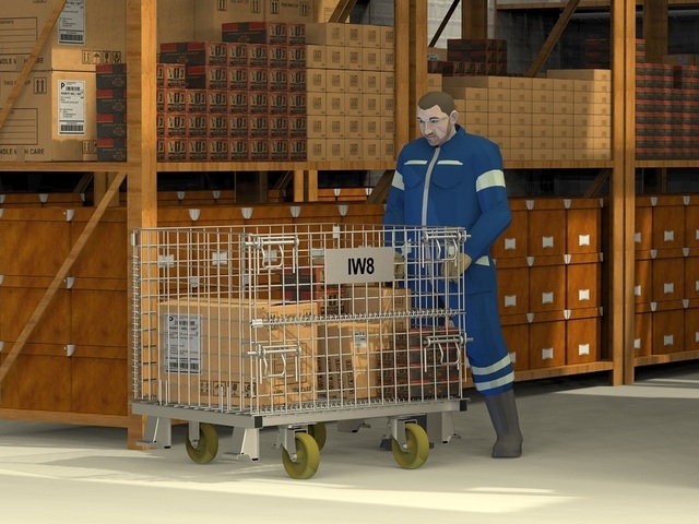 Gaiola Grande com Rodinhas Armazenagem