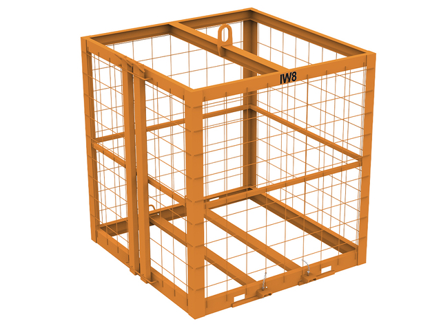 Gaiola Pallet Bloco Tijolo 2200kg para Grua