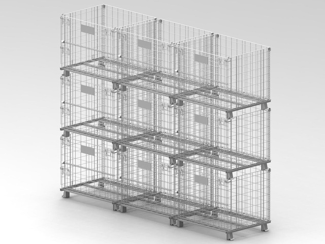 Gaiola para Armazenamento Produtos Industrial