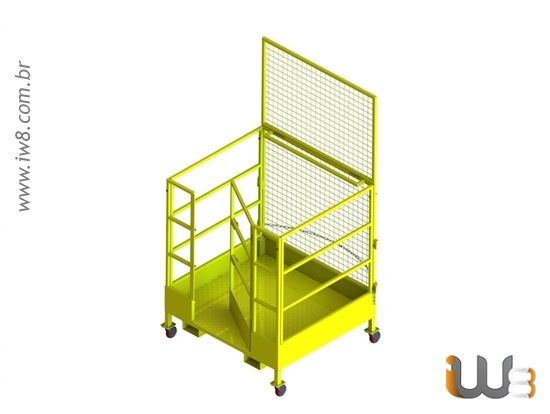 Gaiola para Empilhadeira Elétrica