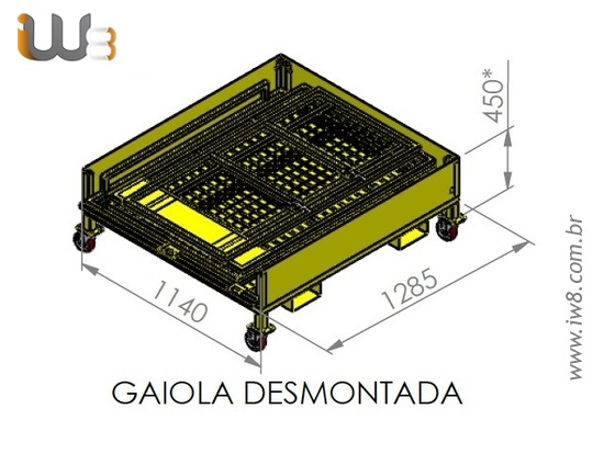 Gaiola para Empilhadeira Usadas