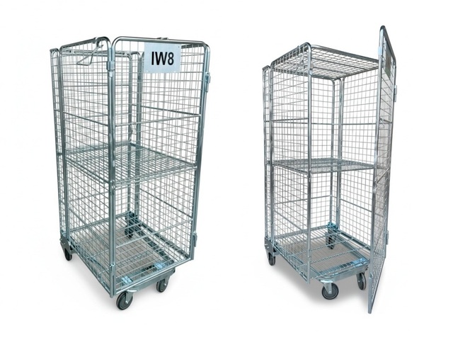 Gaiola para Picking Transporte com Rodas