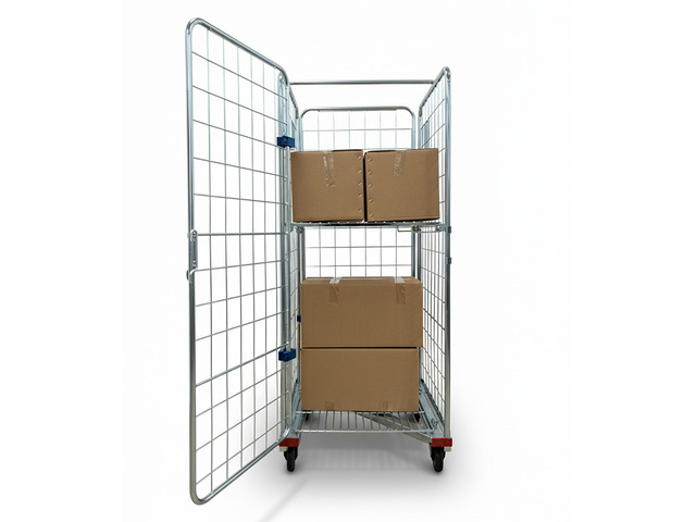 Gaiola para Supermercado Aço