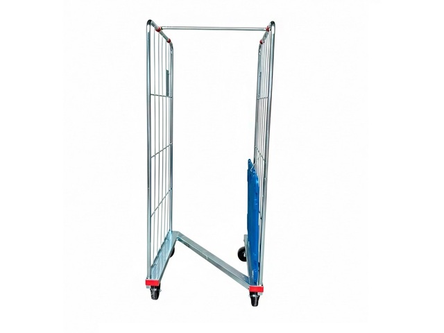 Gaiola para Transporte de Roupas Cabideiro com Rodas