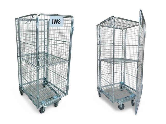 Gaiola para Transporte Produtos com Rodas