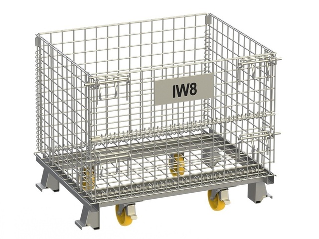 Foto do produto - Rack de Armazenamento Dobrável com Rodízio