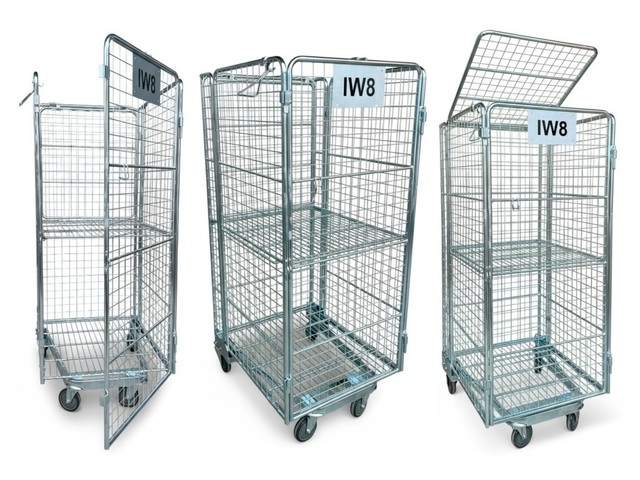 Gaiola Tela Aramada Transporte com Rodas