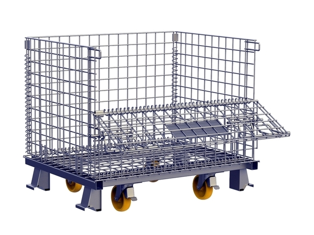 Gaiola Tipo Industrial com Roda Armazenagem