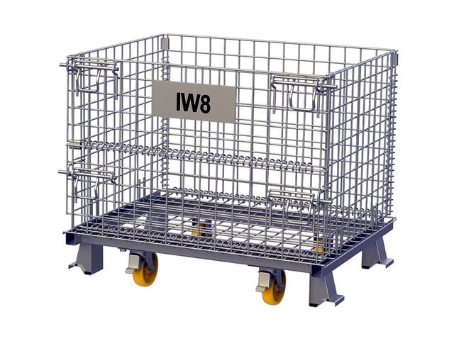 Gaiola Tipo Rack com Roda Armazenagem Dobrável