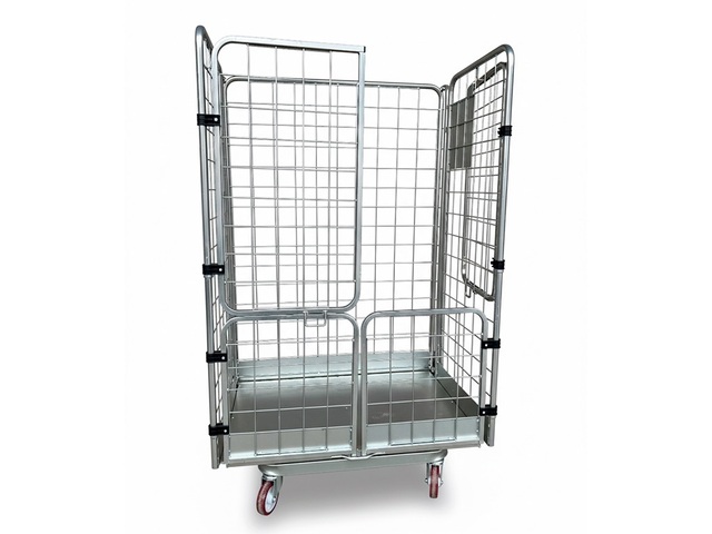 Gaiola Transporte de Carga Armazenagem com Rodas