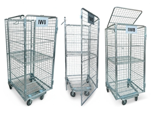 Gaiolas com Rodas Carrinho Transporte