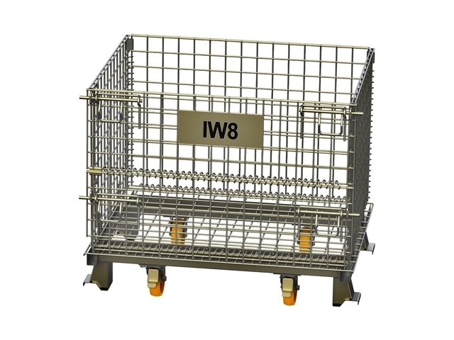 Gaiolas Especiais Aramada Dobrável Armazenamento Roda