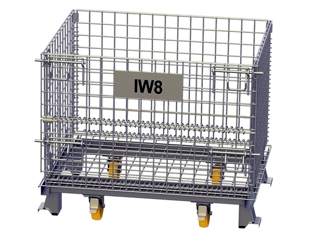 Gaiolas Metálicas para Transporte Aramada Roda