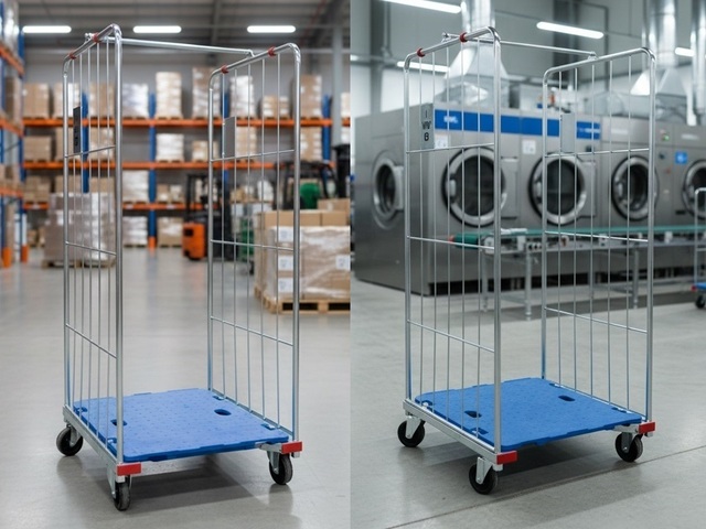 Gaiolas para Armazenamento para Roupa com Rodas