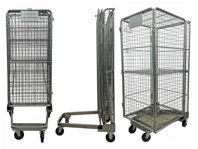 Gaiolas para Supermercado com Rodas