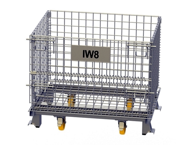 Gaiolas para Transporte de Mercadorias Aramada Roda