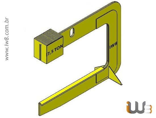 Gancho C Bobinas 7.5ton