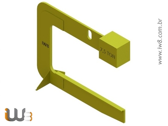 Gancho C para Bobina 7500kg