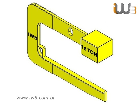 Gancho para Bobina 16000kg