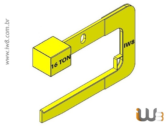 Gancho Tipo C 16 toneladas