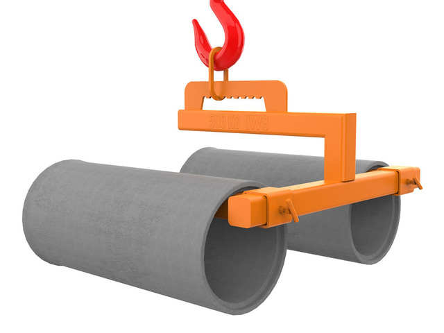 Garra para Tubos de Concreto Duplo IW8
