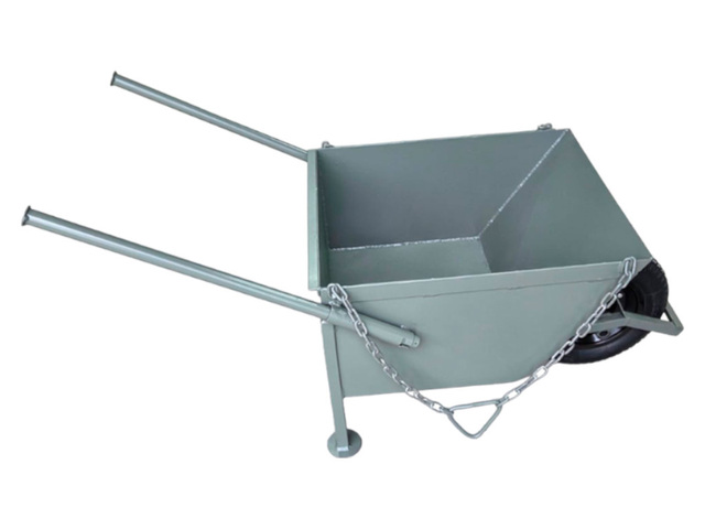 Girica Carrinho de Mão 75L 150kg Alça Içamento Concreto Grua Guincho