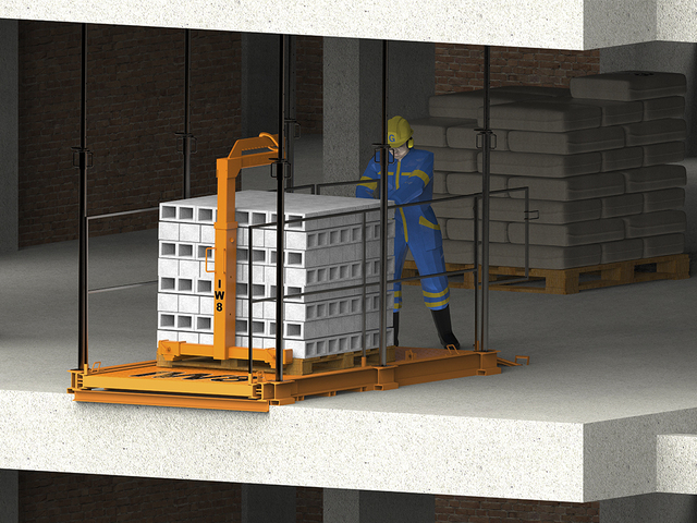 Gruas Elevatórias Plataforma Carga Descarga