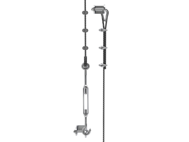 Kit Linha de Vida Escada Marinheiro