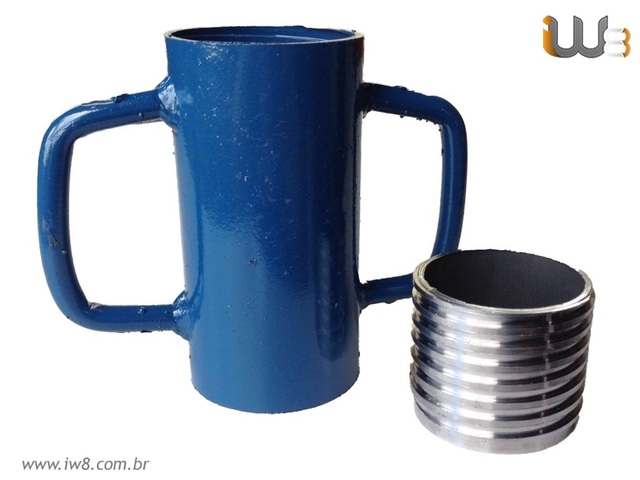 Foto do produto - Kit Caneca Rosca para Fabricar Escoras Metálicas