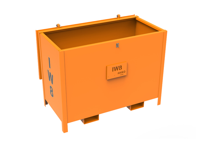 Lixeira Container com Cadeado