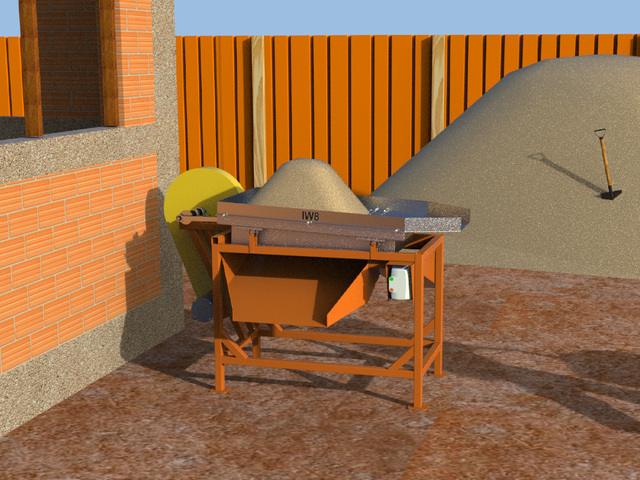 Maquina de Peneirar Areia