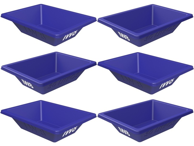 Masseira Plástica Obra 30 Litros 20x60x70