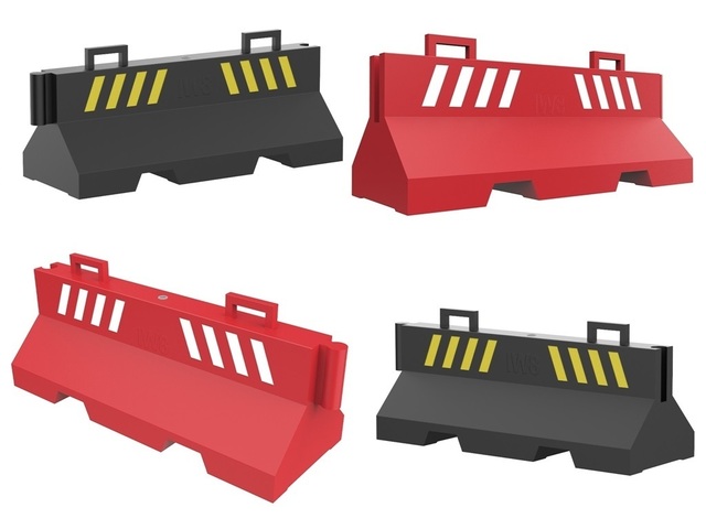 New Jersey Barreira Plástico Sinalização