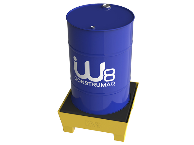 Palete de Contenção Tambor Produtos Químicos