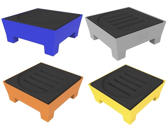 Paletes de Contenção Tambor Produtos Químicos