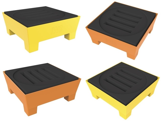 Pallet Contenção 1 Tambor Produtos Químicos