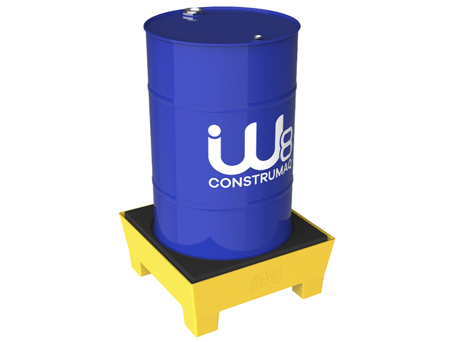 Pallet de Contenção 50 Litros Tambor Óleo